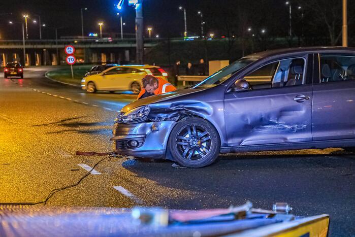 Veel schade bij ongeval op kruising