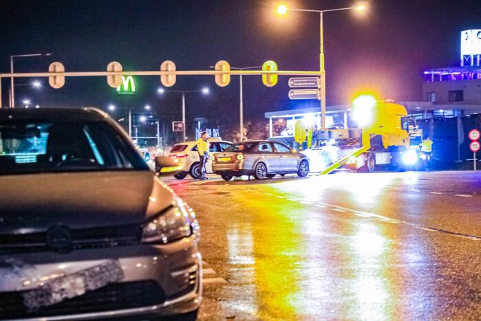 Veel schade bij ongeval op kruising