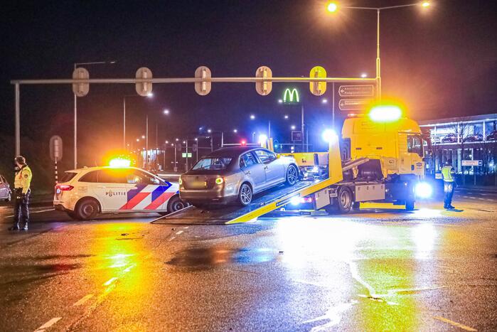 Veel schade bij ongeval op kruising