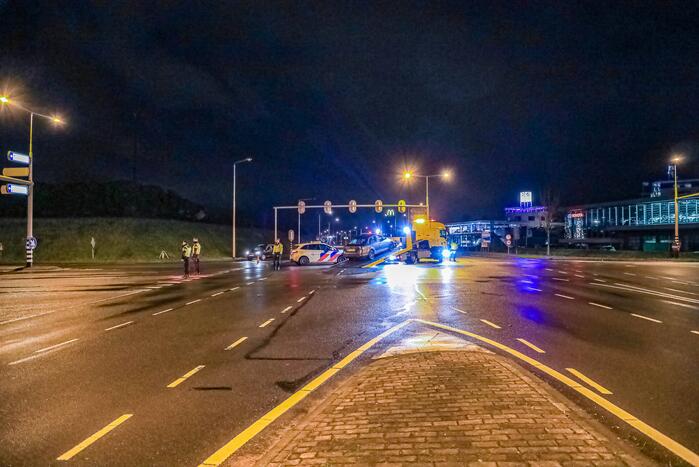 Veel schade bij ongeval op kruising