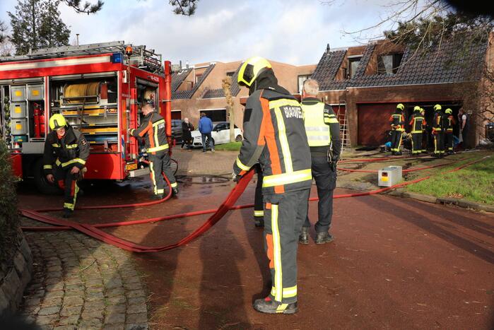 Flinke schade na brand in garage