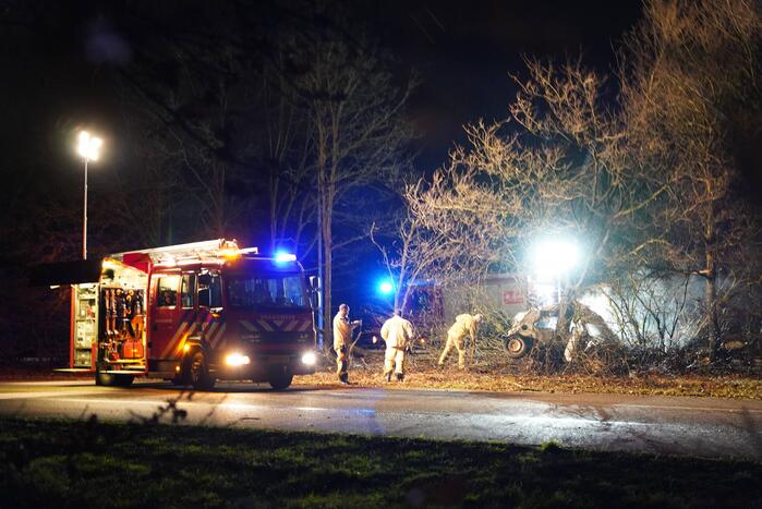 Ernstig gewonde na eenzijdig ongeval