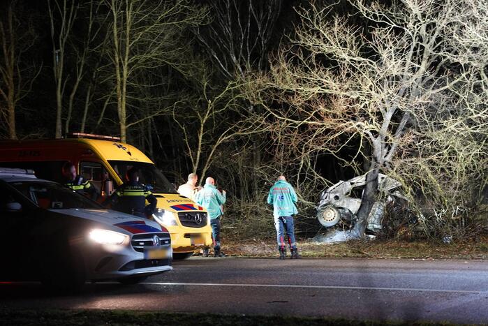 Ernstig gewonde na eenzijdig ongeval