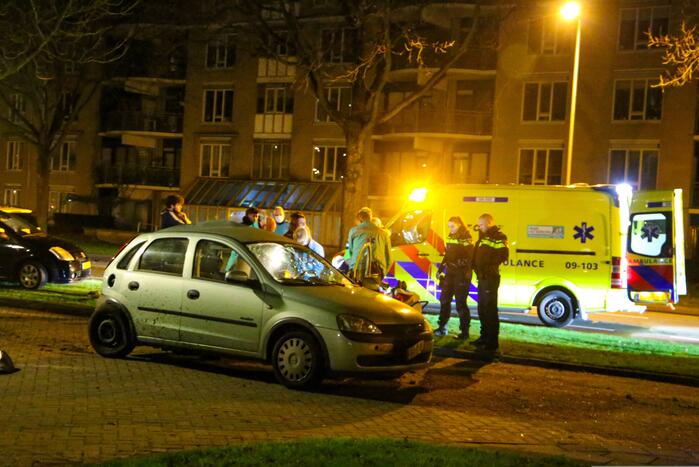 Lachgastank aangetroffen bij ernstig ongeval