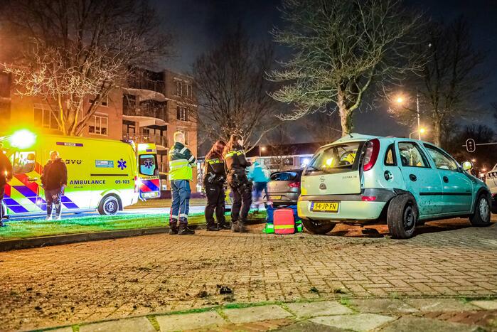 Lachgastank aangetroffen bij ernstig ongeval