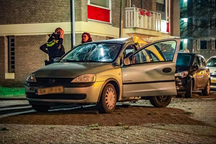 Lachgastank aangetroffen bij ernstig ongeval