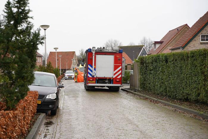 Traumahelikopter landt voor incident