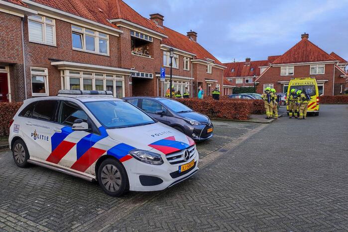 Incident in woning met gevaarlijke stoffen