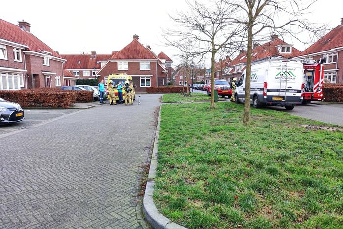 Incident in woning met gevaarlijke stoffen