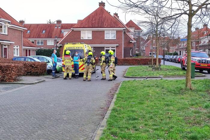 Incident in woning met gevaarlijke stoffen