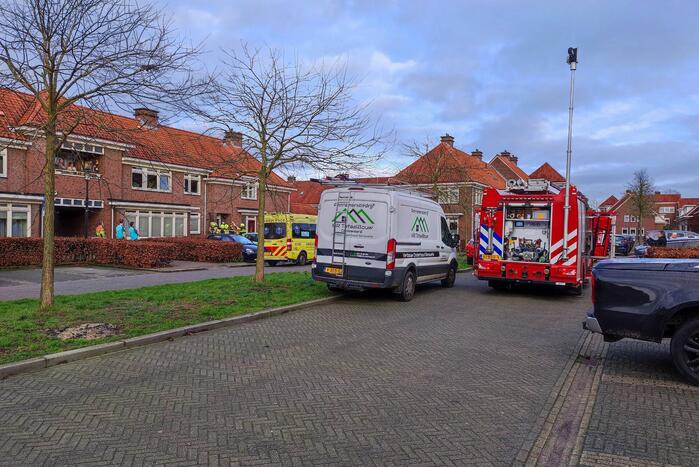 Incident in woning met gevaarlijke stoffen