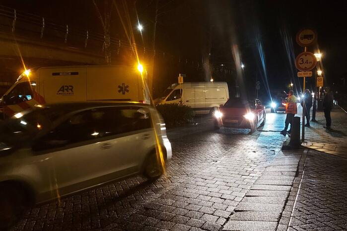 Scooterrijder gaat onderuit en raakt gewond