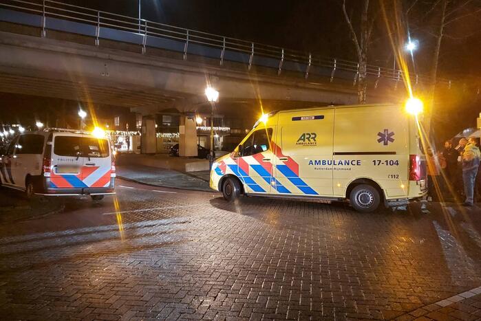 Scooterrijder gaat onderuit en raakt gewond