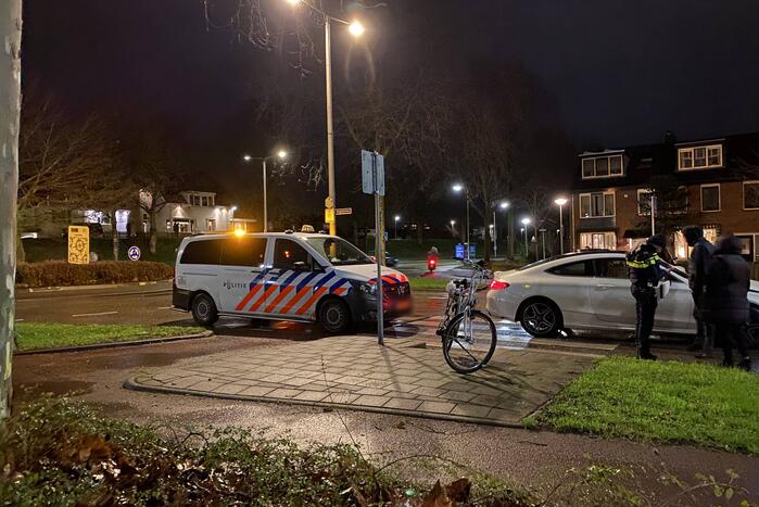 Fietser gewond door ongeval met personenauto