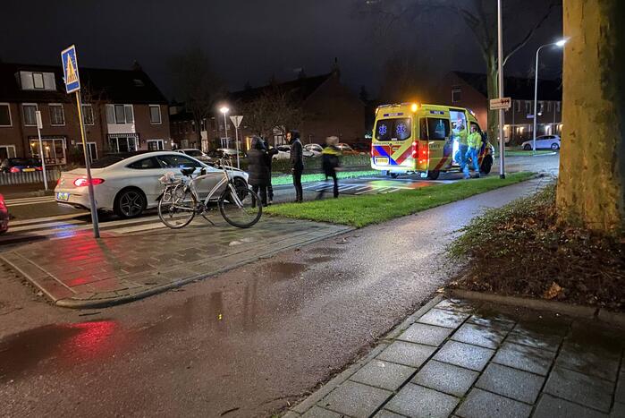 Fietser gewond door ongeval met personenauto
