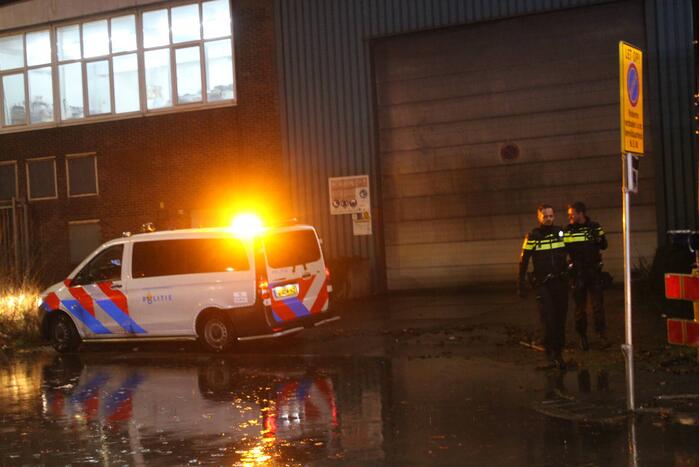 Straten onder water door springtij