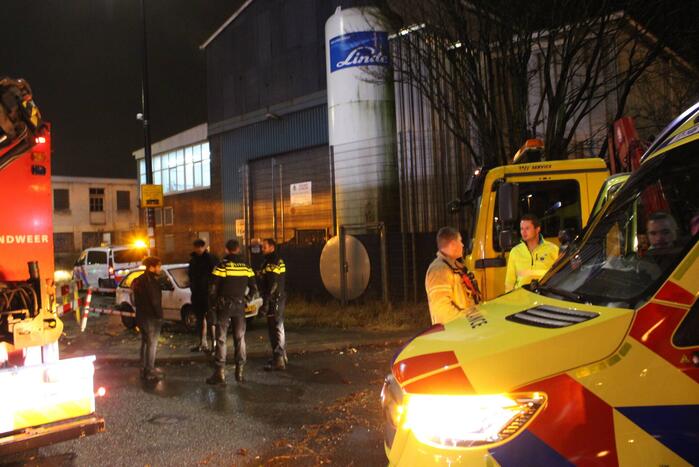 Straten onder water door springtij