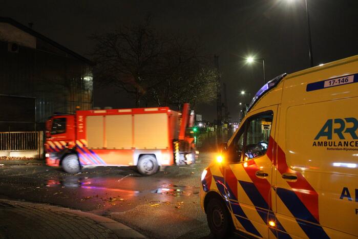 Straten onder water door springtij