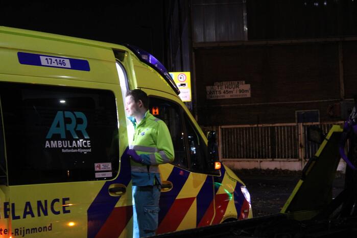 Straten onder water door springtij