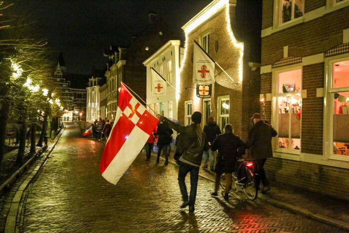 Veel mensen bij demonstratie