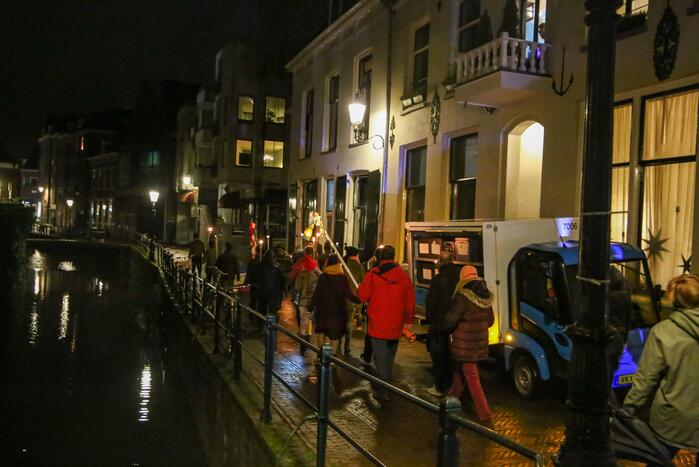 Veel mensen bij demonstratie