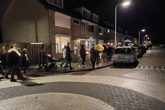 Demonstratie tegen maatregelen