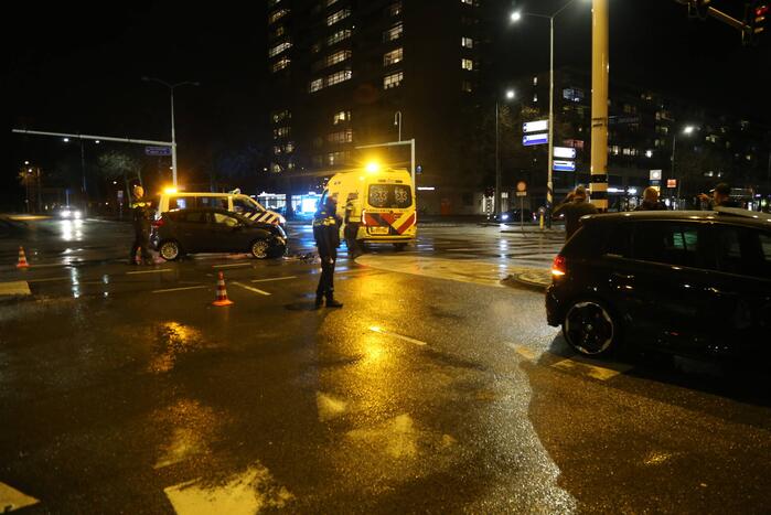 Twee voertuigen betrokken bij ongeval