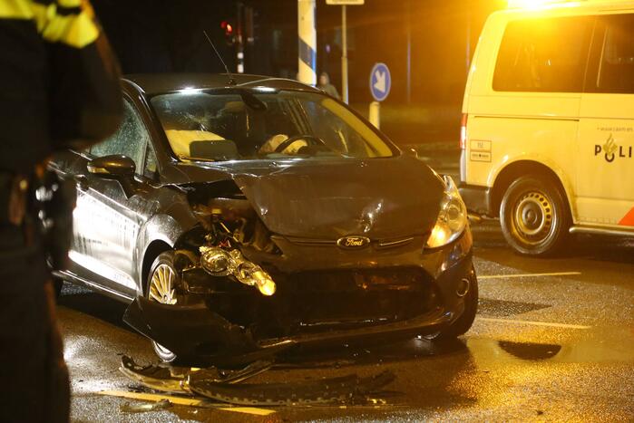 Twee voertuigen betrokken bij ongeval