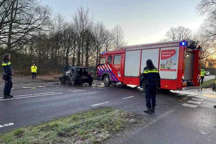 Flinke schade bij verkeersongeval