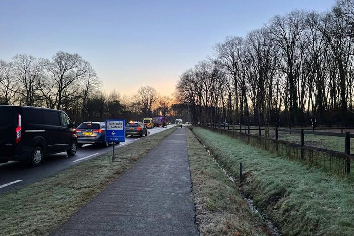 Flinke schade bij verkeersongeval