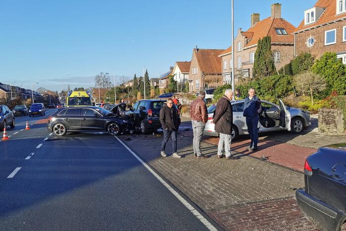 Drie autos betrokken bij ongeval