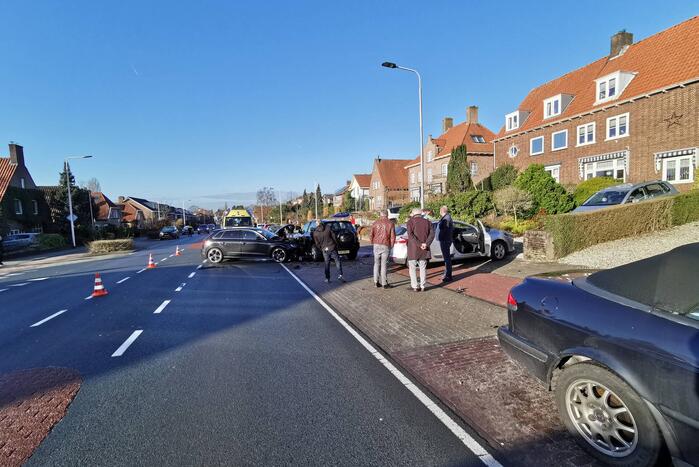 Drie autos betrokken bij ongeval