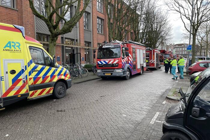 Appartementencomplex vol rook door hevige brand