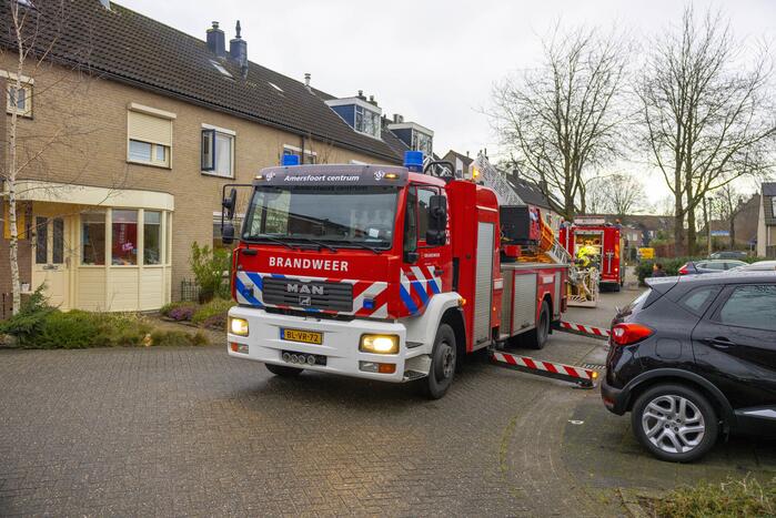 Schoorsteenbrand trekt veel bekijks van omwonenden