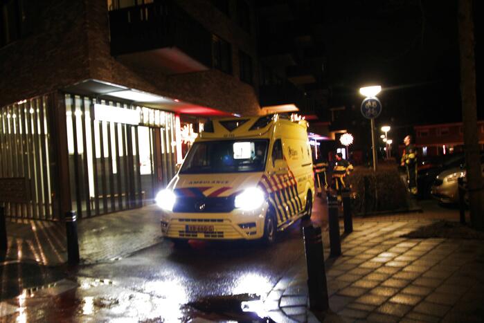 Bewoner gecontroleerd na brandmelding