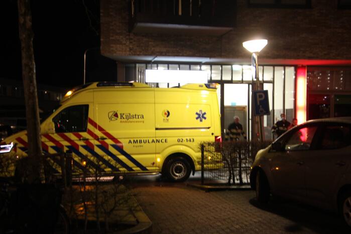 Bewoner gecontroleerd na brandmelding