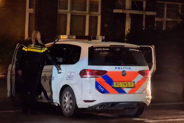 Veel politie op de been een aanhouding