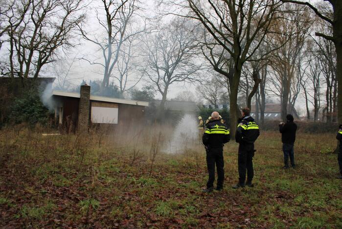 Brand ontstaan in leegstaand pand