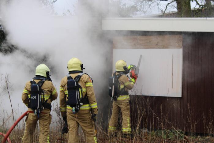 Brand ontstaan in leegstaand pand