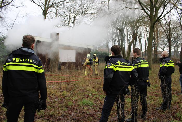 Brand ontstaan in leegstaand pand