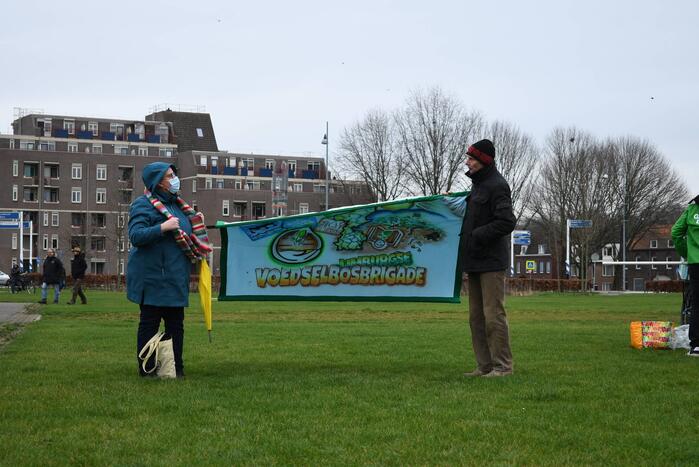 Demonstratie voor behoud van het Sterrebos