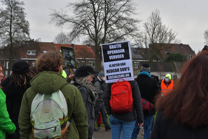 Demonstratie voor behoud van het Sterrebos