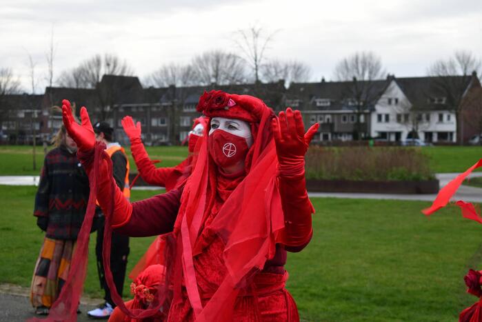 Demonstratie voor behoud van het Sterrebos