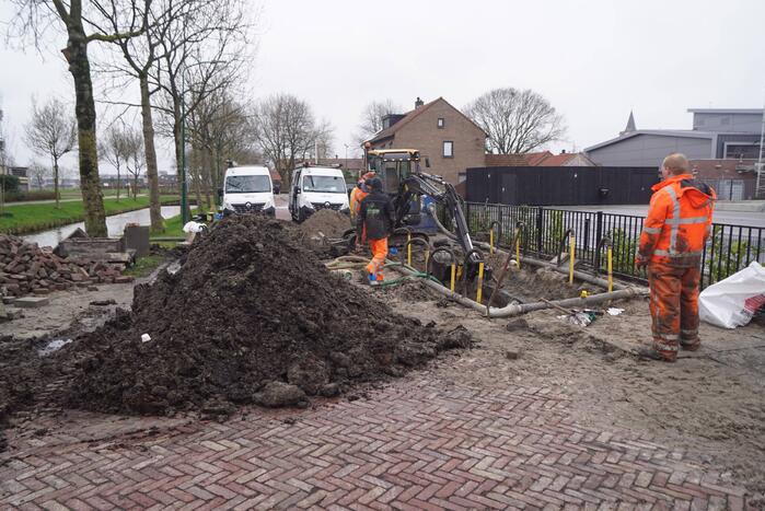 Woningen zonder water door waterlekkage