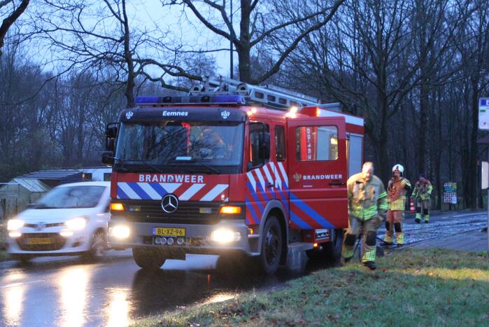 Kilometers lang oliespoor zorgt voor gevaarlijke situatie