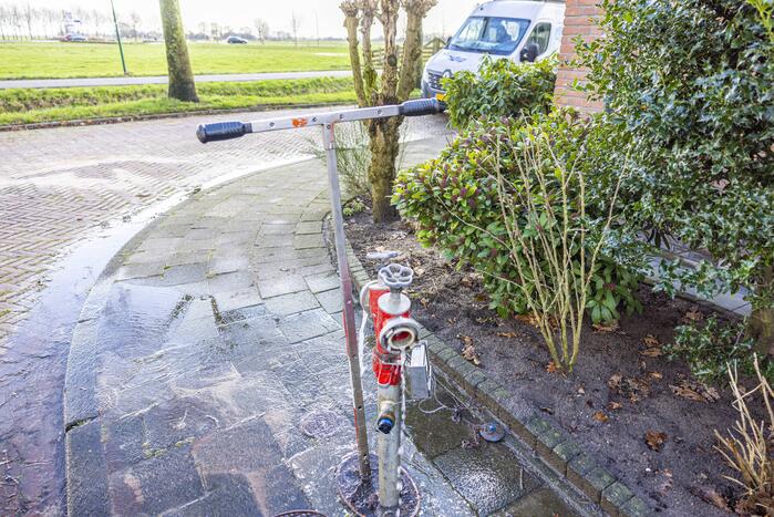 Ruim honderd huishoudens zonder water
