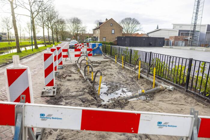 Ruim honderd huishoudens zonder water