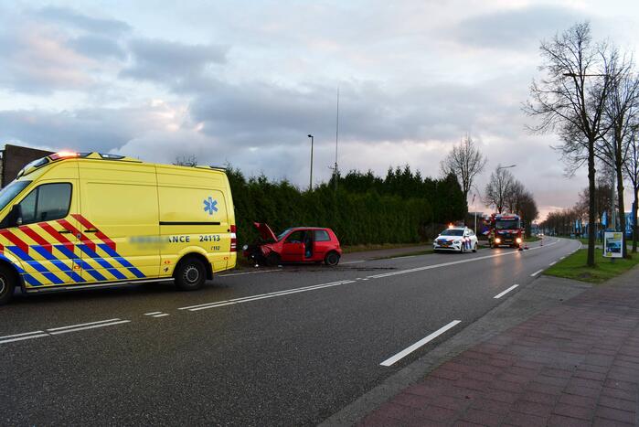 Persoon gewond na ongeval