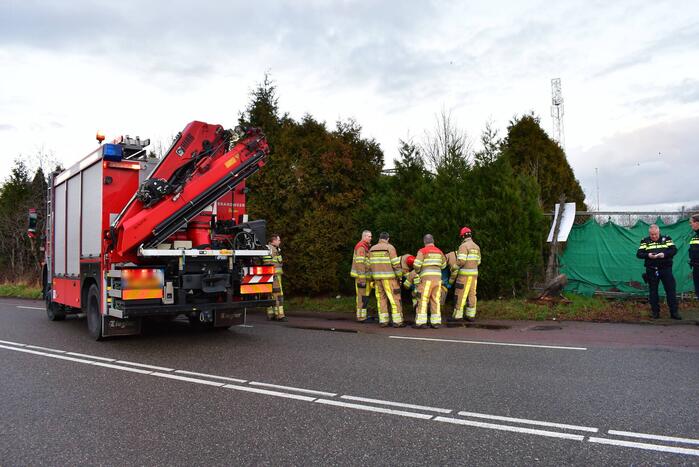 Persoon gewond na ongeval