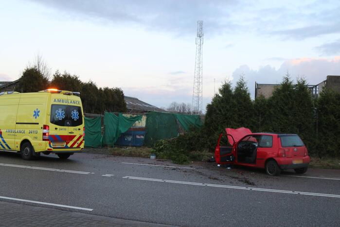 Persoon gewond na ongeval